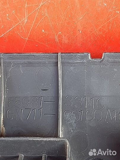 Накладка на щиток приборов Toyota Camry XV40