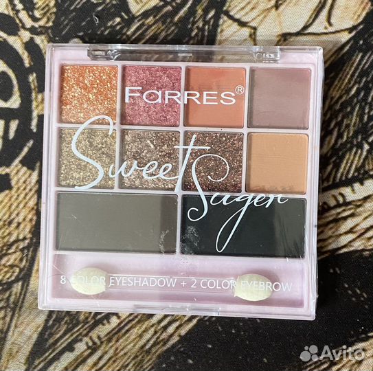 Тени для век farres sweet sugar