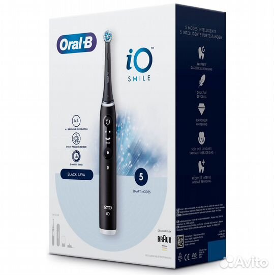 Oral-B iO 6 Smile, черный iOM6.2Q6.2DK