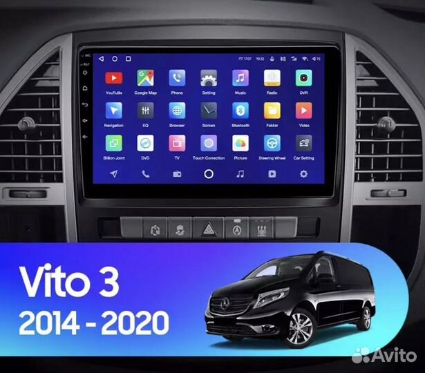 Магнитола Mercedes Benz Vito 3 W447 2014-2020 2-32