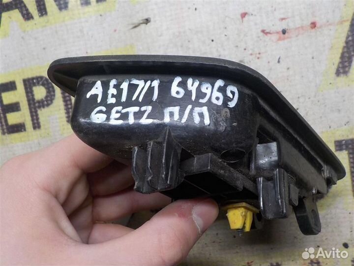 Ручка двери внутренняя правая Hyundai Getz 2002-2