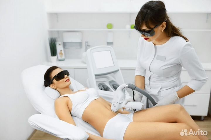 Кабинет лазерной эпиляции с готовой клиентурой