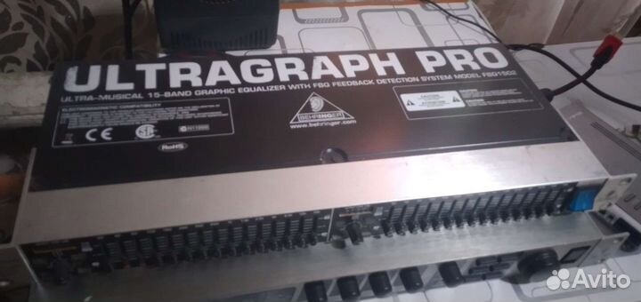 Behringer Ultragraph virtualizer autovom pro xl