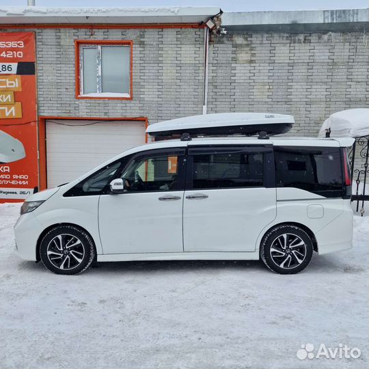 Комплект автобокс и поперечины для Honda StepWgn