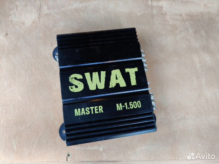 Сабвуфер и усилитель