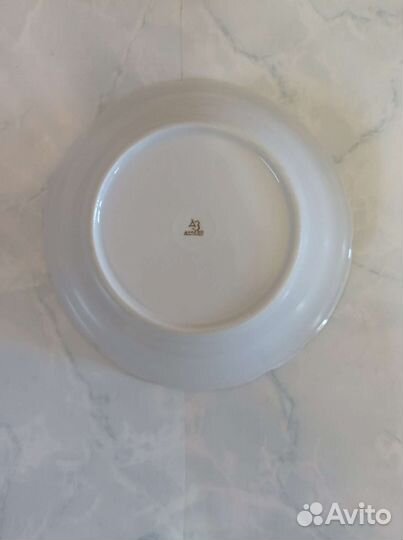 Тарелка дз дулево с гербом СССР