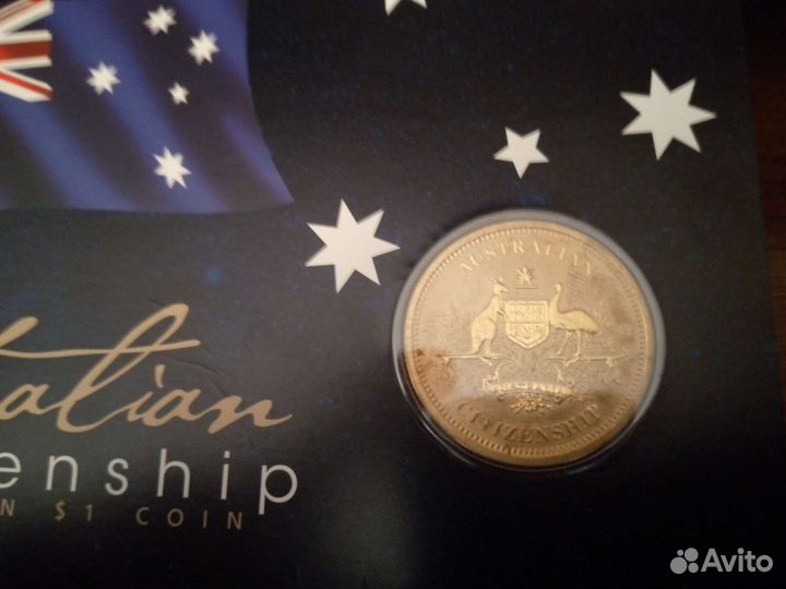 Монета 1 доллар 2015— Австралийское гражданство