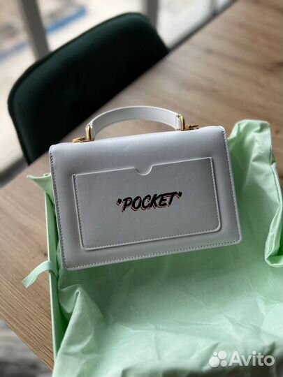 Off-white jitney 1.4 tote bag оригинал