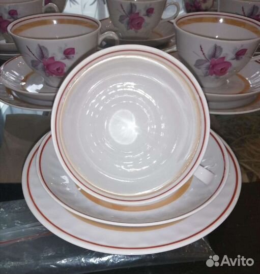 Чайный сервиз СССР Дулево