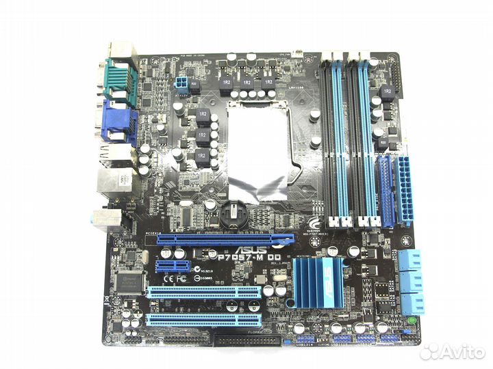 Материнская плата S-1156 asus P7Q57-M DO 4xDDR3/PC
