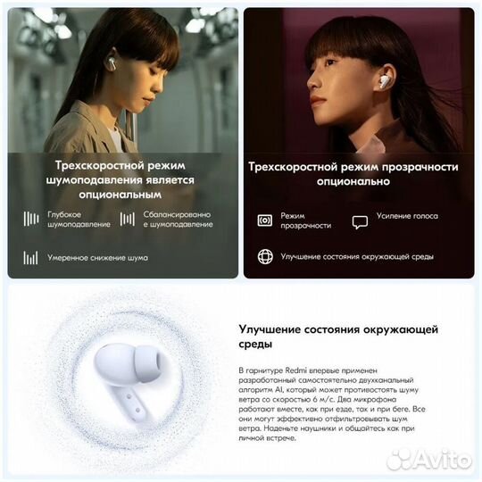 Bluetooth гарнитура Xiaomi Redmi Buds 5 #385914