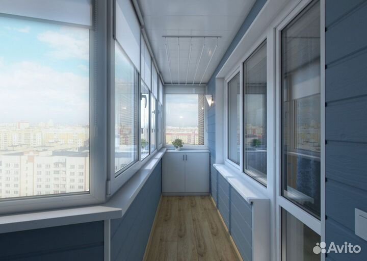 Остекление лоджий и балконов