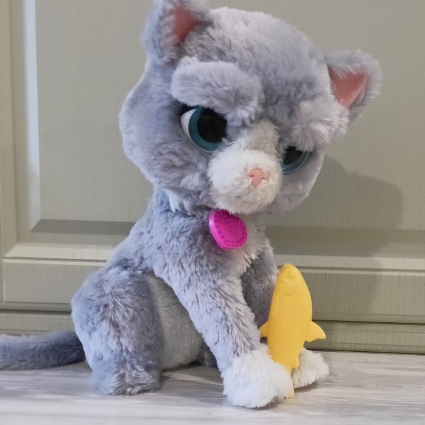 White Cat Toy Gato Furreal Friends Hasbro Buy FurReal Friends Lulu White  Cuddlin Kitty At Ubuy Uzbekistan