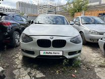 BMW 1 серия 1.6 AT, 2013, битый, 175 000 км, с пробегом, цена 650 000 руб.