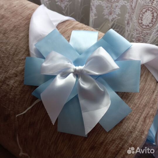 Свадебная лента на авто