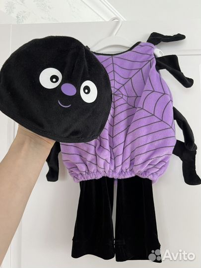 Костюм паучка на 1-2 года