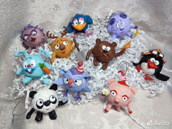 Ватные игрушки