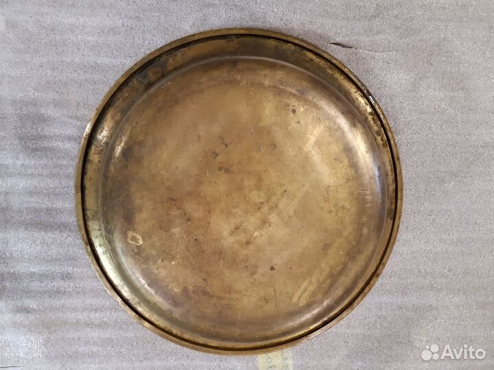 Латунный таз