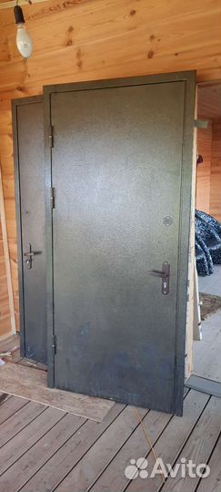 Дверь железная новая входная