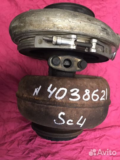 4038621 Турбокомпрессор (турбина) scania 4/R