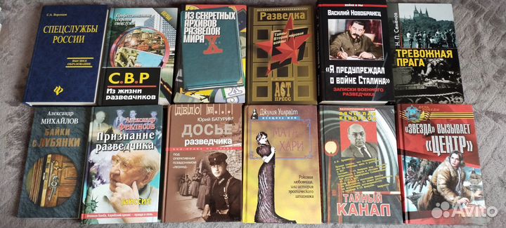 Книги: контрразведка, смерш, спецслужбы