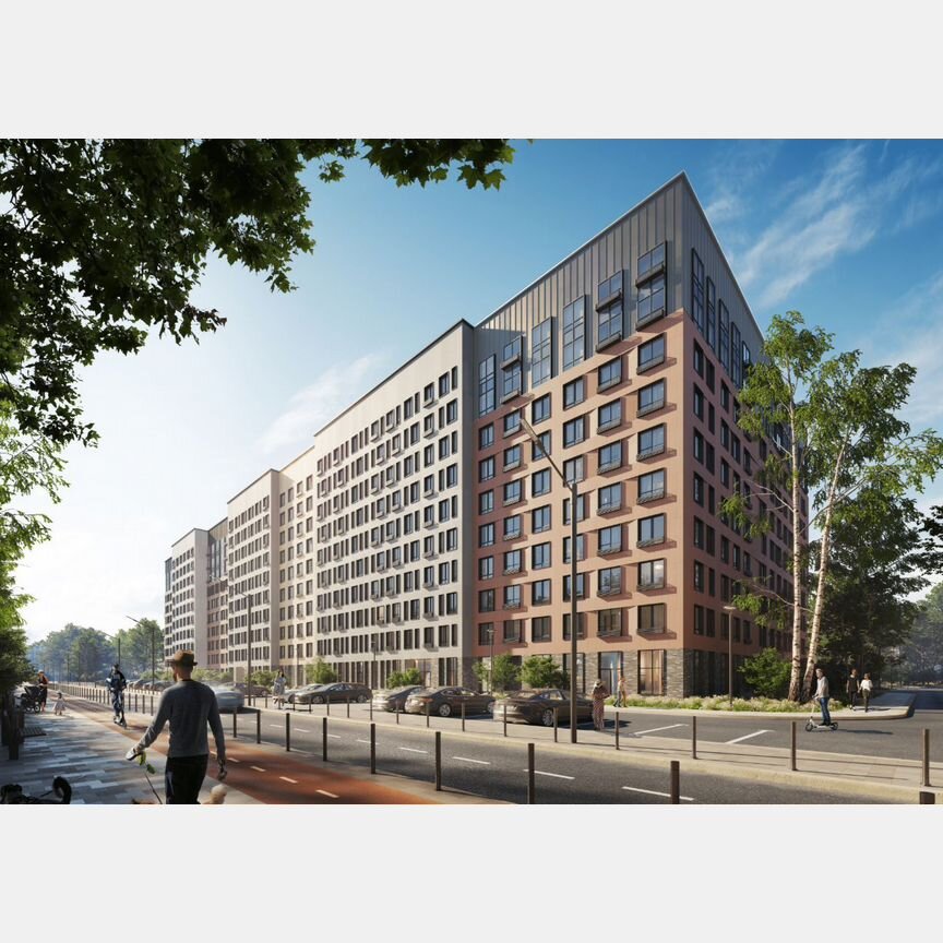 1-к. квартира, 38,1 м², 9/10 эт.