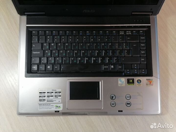 Ноутбук asus F3T на запчасти