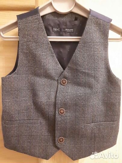 Комплект жилет + рубашка + галстук Next