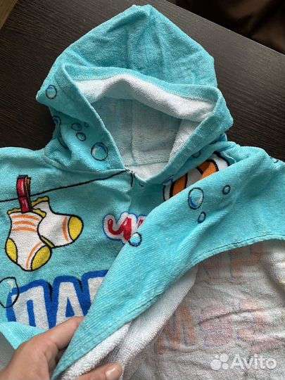 Полотенце пончо детское