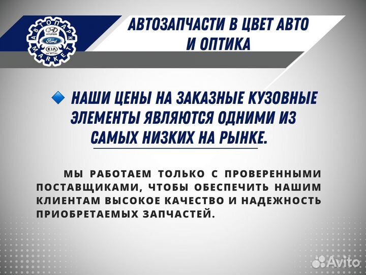 Противотуманная фара Ford Focus 2 05-11