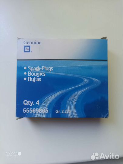 Свечи зажигания GM 55569865