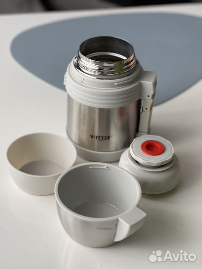 Универсальный термос vitesse 600 мл для еды