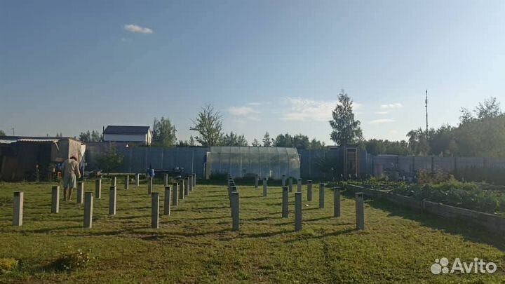 Фундамент на жб Сваи