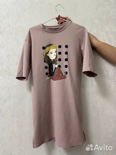 Платье-футболка