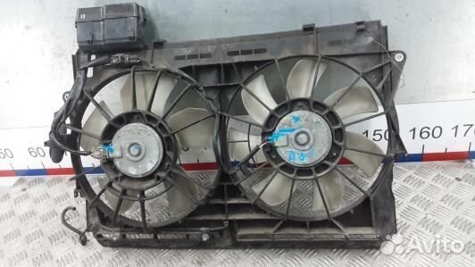 Вентилятор радиатора toyota corolla verso 2 (6BR12