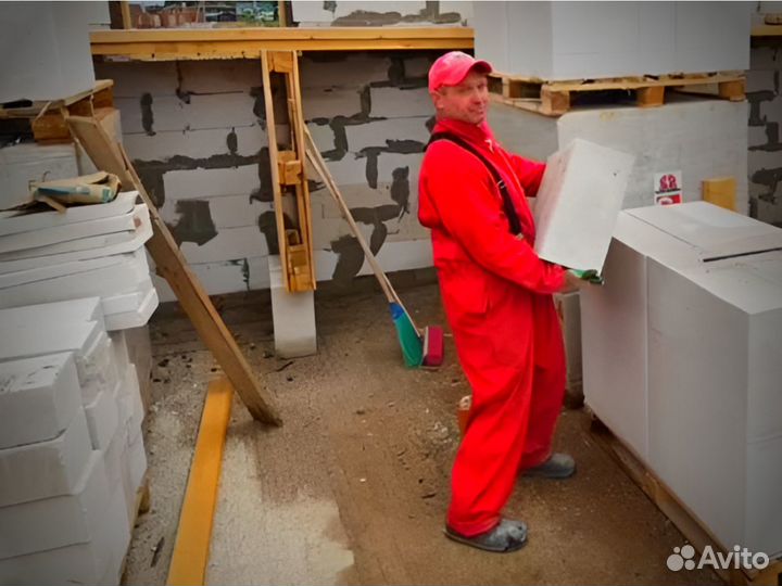 Строительство домов под ключ из газоблоков