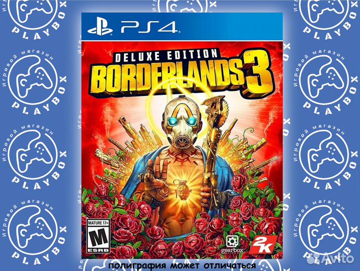 Borderlands 3 Deluxe Edition PS4 новый