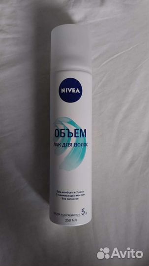 Лак для объема волос nivea