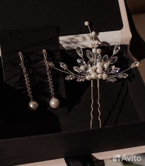 Свадебное украшение для волос