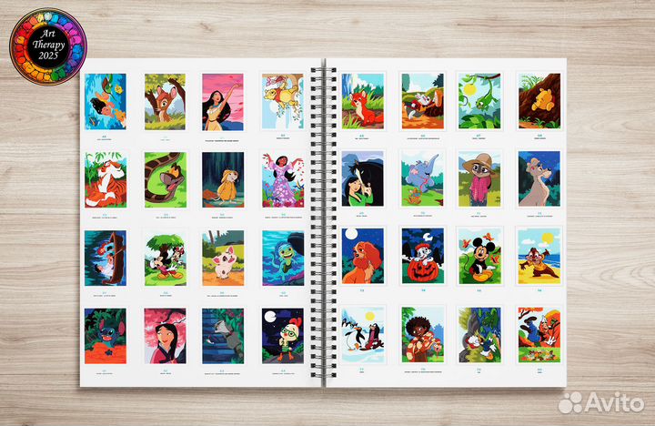 Раскраска по номерам Coloriages mysteres Disney na