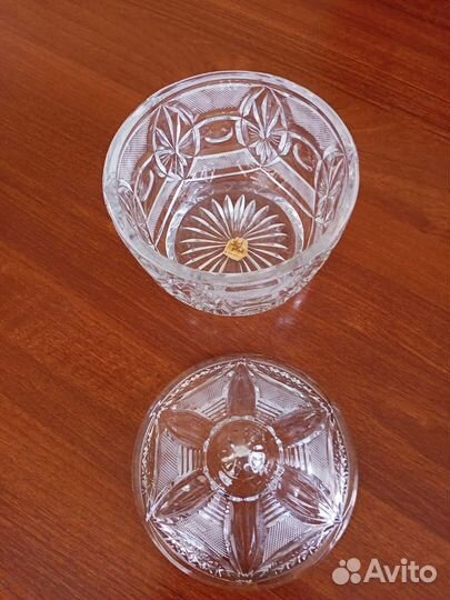 Салатник хрустальный