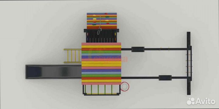 Детский игровой комплекс доставка и сборка