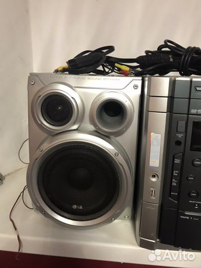 Музыкальный центр lg с караоке и usb