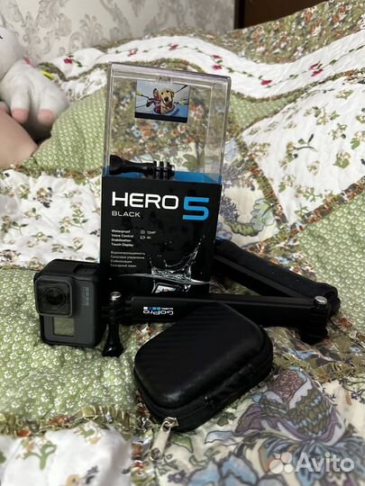 Экшн камера GoPro Hero 5 Black полный комплект