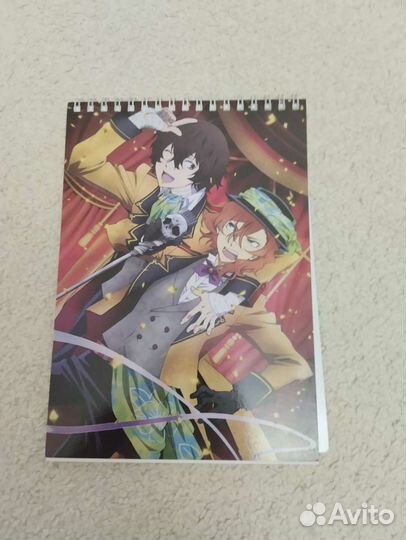 Скетчбуки аниме бсд