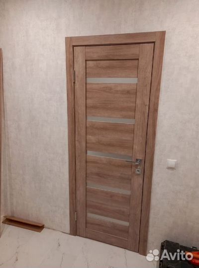 Скрытая дверь под отделку