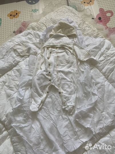 Конверт одеяло на выписку зимнее