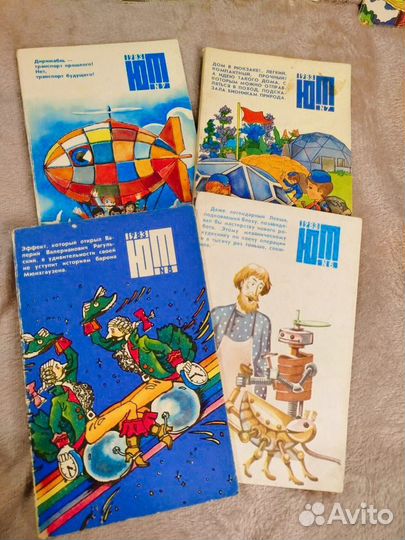 Журналы Юный техник 1983 1984 1986 1987