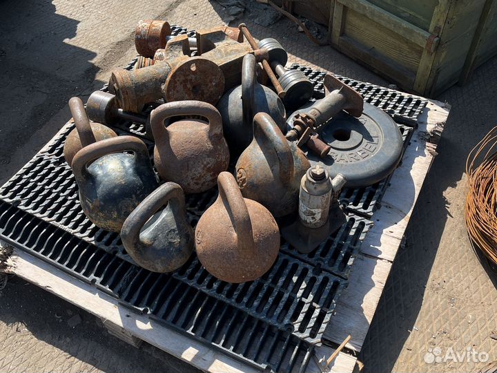 Спортивные блины гири