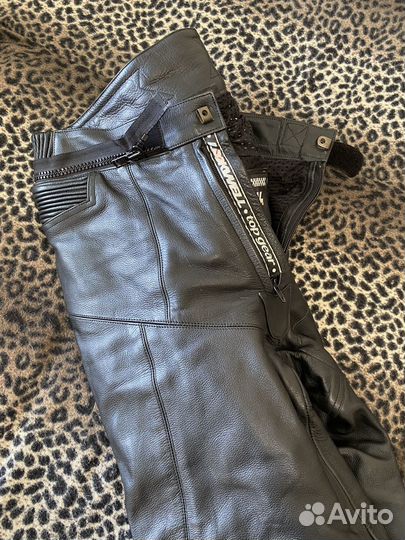 Lookwell Мотобрюки кожаные